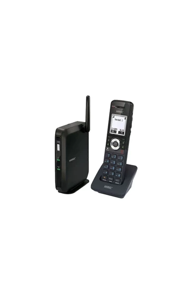 KAREL DBE111 Tek Hücreli IP DECT Sistem (DB110 DECT Baz İstasyonu ve DE101 DECT El Ünitesi)