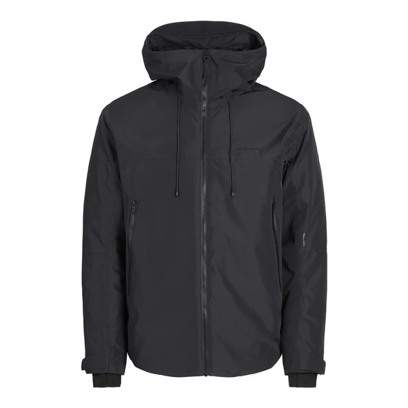 Jack & Jones 12262093 Jcosummit Padded Shell Jacket Sn Siyah