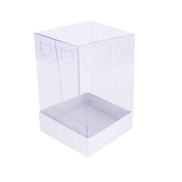 Asetat Kutu Altı Karton 5X5X8 CM (50 Adet)  Beyaz