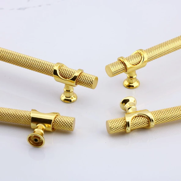 Arsin Gold Altın Metal Kulp 224 mm Mobilya Çekmece Mutfak Dolabı Dolap Kulpları Kulpu Kulpları - Resim 5