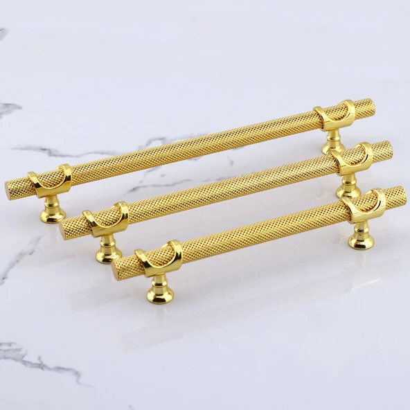 Arsin Gold Altın Metal Kulp 224 mm Mobilya Çekmece Mutfak Dolabı Dolap Kulpları Kulpu Kulpları - Resim 8