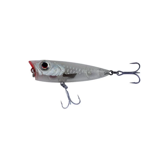 Savage gear 3D Minnow Pop Walker 4,3cm 3gr Maket Yem Renk : White Flash