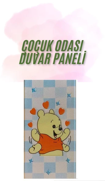 Renkli Duvarlar Yapışkanlı Darbe Emici Isı Yalıtım Kalın 8mm Çoçuk Odası Kreş Anaokulu Duvar Paneli Kağıdı NW177 - 3