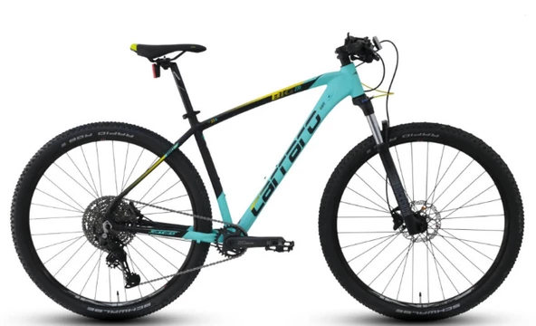 27.5J CARRARO BIG 2711 DAĞ BİSİKLETİ - MAT TURKUAZ SİYAH SARI - 44 KADRO