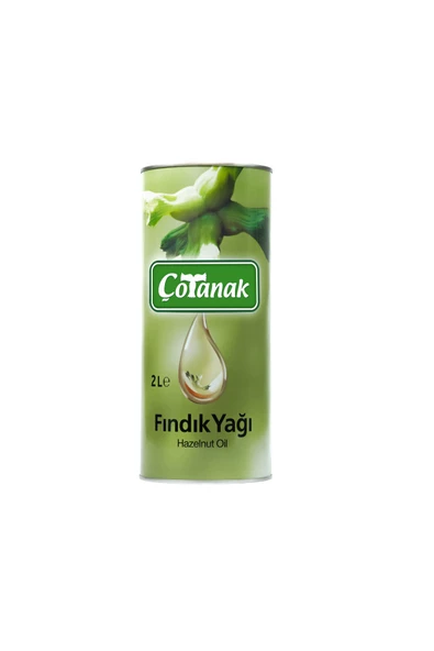 Çotanak  2 Lt Fındık Yağı