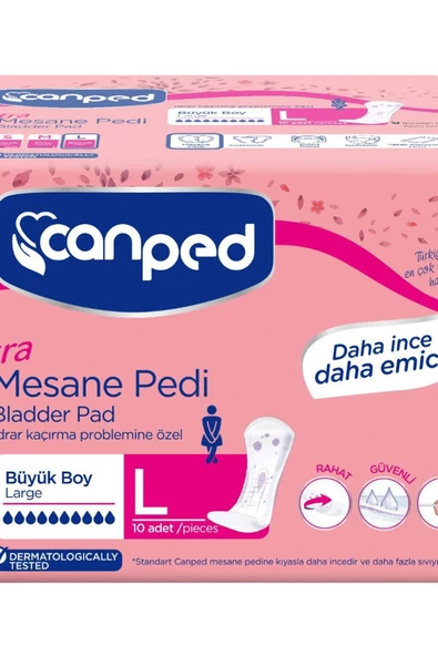 Canped  Ultra Mesane Pedi Büyük 10 Adet 5411416048138