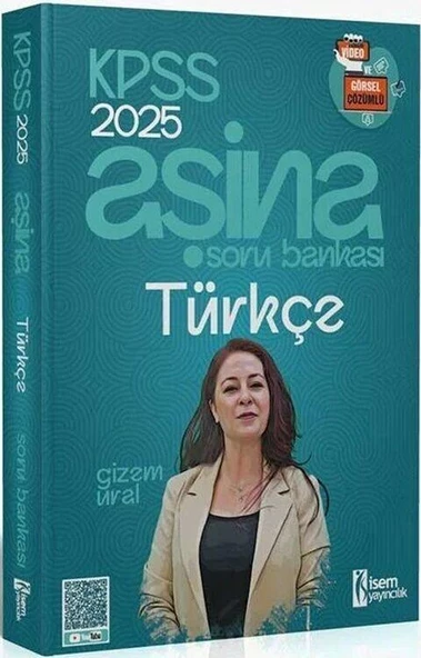 2025 KPSS Türkçe Aşina Soru Bankası Çözümlü İsem Yayınları
