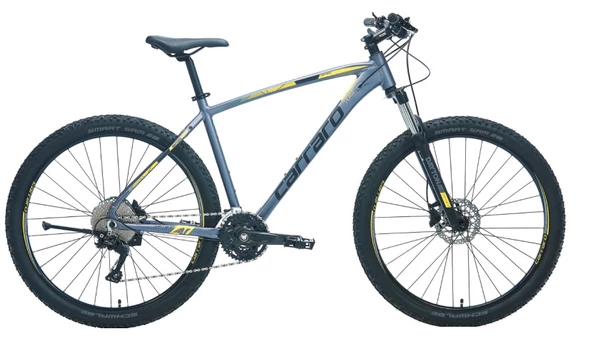 29J CARRARO DAYTONA 930 DAĞ BİSİKLETİ - MAT ANTRASİT SİYAH SARI - 48 KADRO