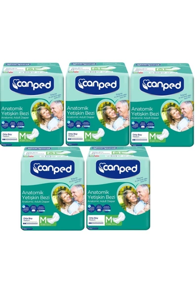 Canped  Anatomik Hastabezi Normal Orta 50 Adet