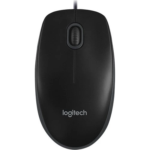 Logitech M100 Kablolu Optik Mouse Siyah 910-006652 - 2