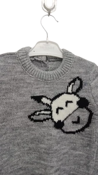 uğurböceğiçocuk İnek Baskılı Kız Kazak 1444 1-4 Yaş - 2