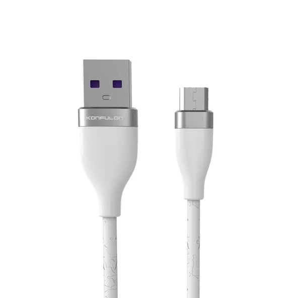 S82 Seramik Uçlu Micro USB Kablo 1M 3.1A