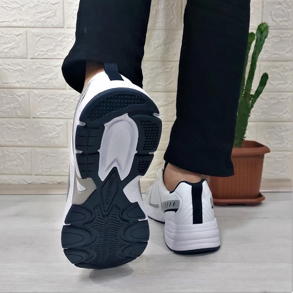 Lumberjack Pol Pu Beyaz Memor Foam Rahat Taban Erkek Spor Ayakkabı - Resim 6