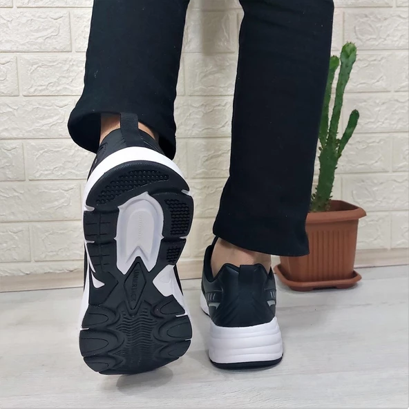 Lumberjack Pol Pu Siyah Memoryfoem Rahat Taban Spor Ayakkabı - Resim 6