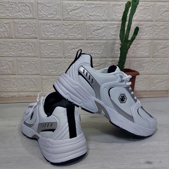 Lumberjack Pol Pu Beyaz Memor Foam Rahat Taban Erkek Spor Ayakkabı - Resim 7