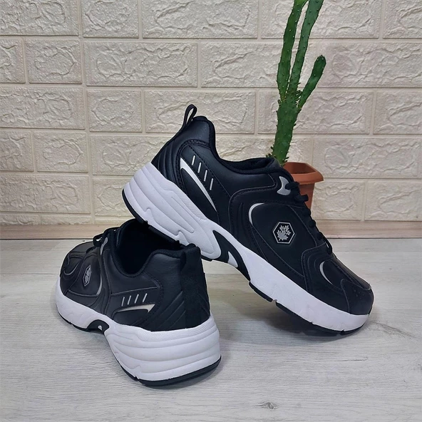 Lumberjack Pol Pu Siyah Memoryfoem Rahat Taban Spor Ayakkabı - Resim 7