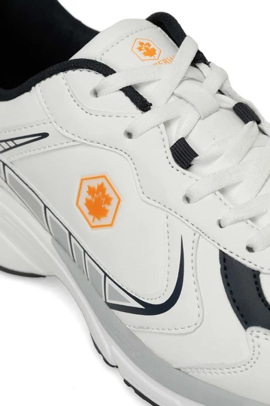 Lumberjack TEHAN 4PR 101782911 Erkek Koşu ve Yürüyüş Ayakkabı Beyaz Lacivert 40-45 - Resim 7