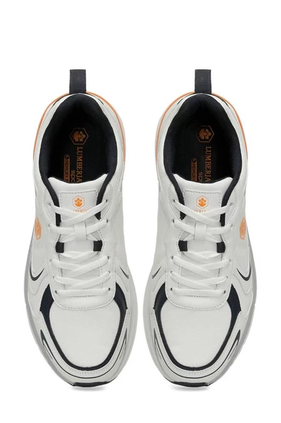 Lumberjack TEHAN 4PR 101782911 Erkek Koşu ve Yürüyüş Ayakkabı Beyaz Lacivert 40-45 - Resim 4