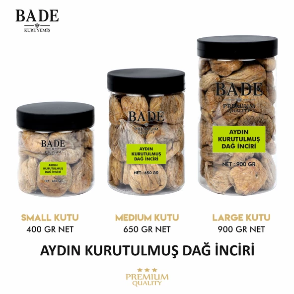 Kuru Dağ İnciri Aydın Jumbo İri Boy 400 gr. - 3