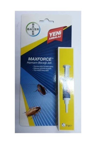 Bayer Maxforce Hamam Böceği Jeli 5 Gr