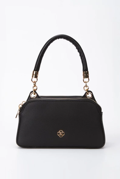 Kadın Fermuarlı El ve Omuz Çantası