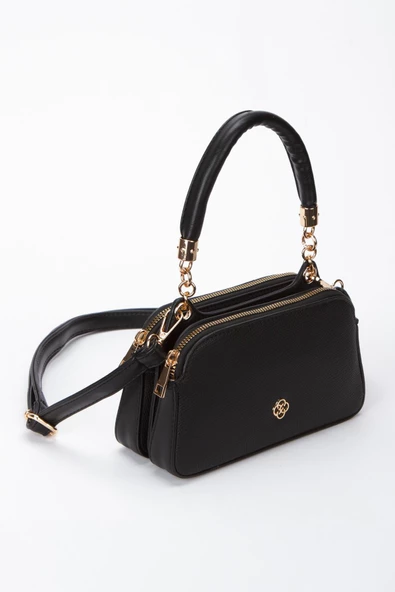 Kadın Fermuarlı El ve Omuz Çantası - 2