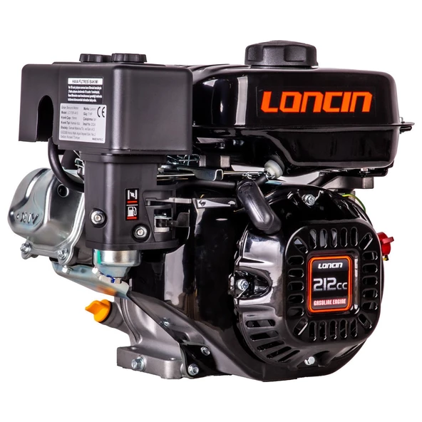 Loncın LC170F-A10 EUR5 Benzinli  Motor  7 HP Çapa  Tip - 4