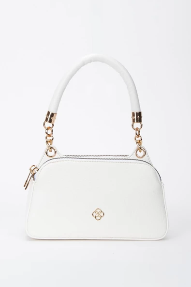 Kadın Fermuarlı El ve Omuz Çantası - 11