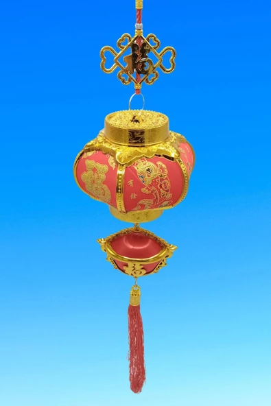 Feng Shui Çin Feneri Şans Ve Bereket Askılık 65 cm - Resim 10