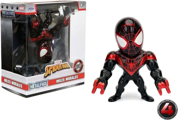 Jada Marvel 4'' Miles Morales Spider-Man Figürü 253221004