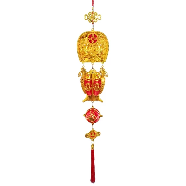 Feng Shui Koi Balıkları Şans Ve Bereket Askılık 100 cm