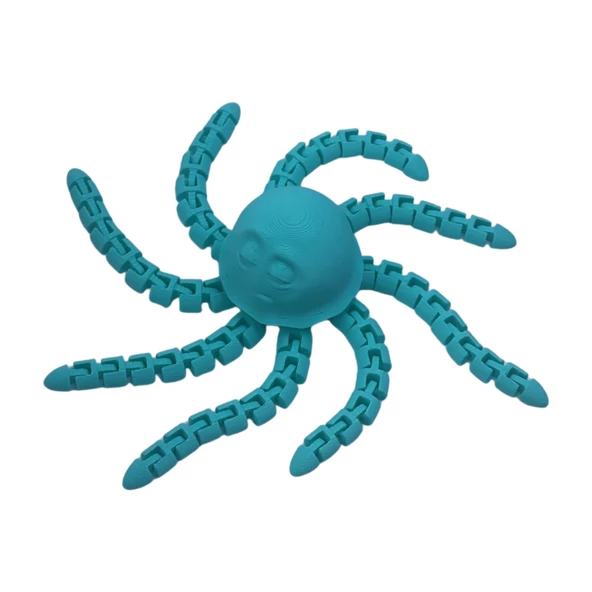 3d Hareketli Deniz Anası Oyuncak & Masa Dekoru -Turkuaz - Resim 2