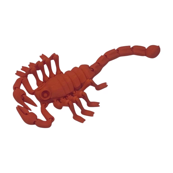 3d Hareketli Akrep Figürlü Oyuncak -Turuncu - Resim 2