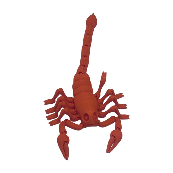 3d Hareketli Akrep Figürlü Oyuncak -Turuncu - Resim 4