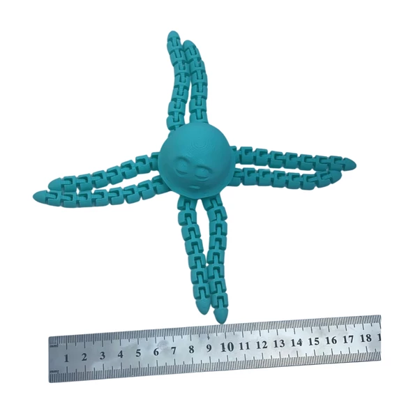 3d Hareketli Deniz Anası Oyuncak & Masa Dekoru -Turkuaz - Resim 5