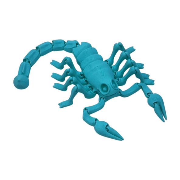 3d Hareketli Akrep Figürlü Oyuncak -Turkuaz ürün görseli 1