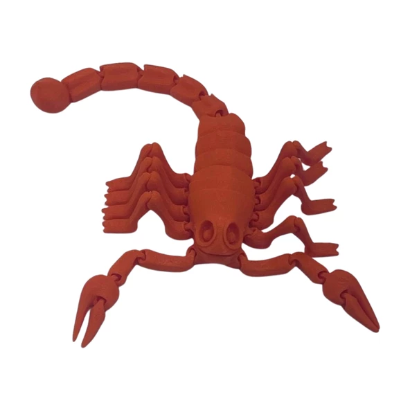 3d Hareketli Akrep Figürlü Oyuncak -Turuncu - Resim 6