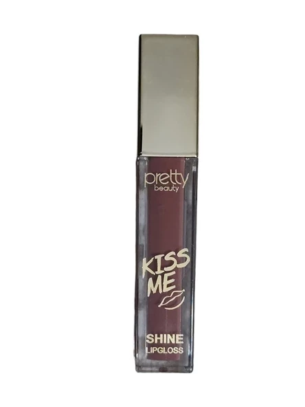 Pretty Beauty Kiss Mee Shıne Lipgloss 24 Saat Kalıcı Ruj  No:1