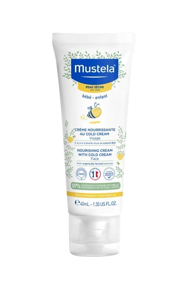 MUSTELA COLD CREAM NUTRİ PROTECTİVE KORUYUCU BAKIM KREMİ 40 ML