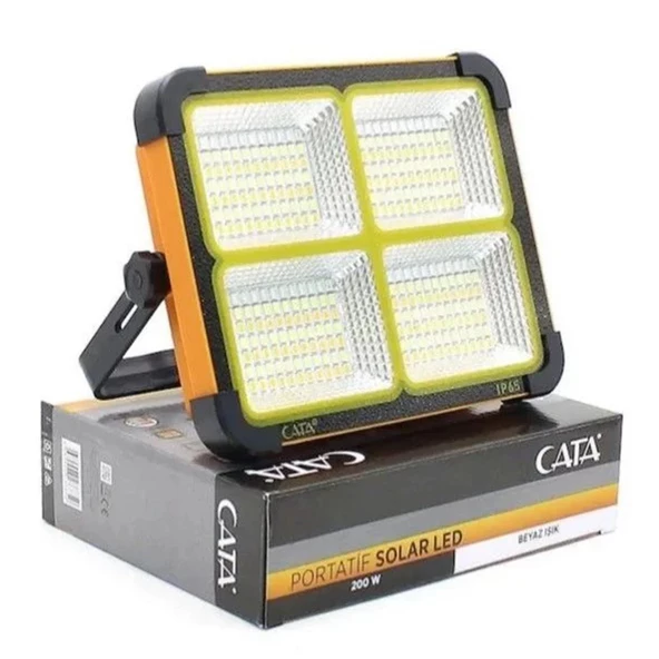 Cata CT-4698 200 W Solar Led Taşınabilir Projektör - 5