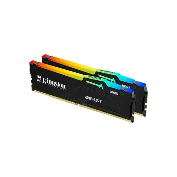 KINGSTON 32GB (2X 16GB) DDR5 6000MHZ CL36 RGB DUAL KIT PC RAM BEAST EXPO KF560C36BBE2AK2-32TR - 2