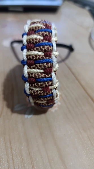 - SELANOGLUDESİGN - Paracord bileklik karışık özgün renkler - 3