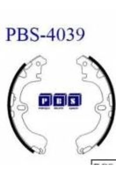 -KAMPANA BALATA COROLLA 88>92200×30mm- Üretici Kodu:PBS-4039 Malzeme Kodu:PBS Oem: