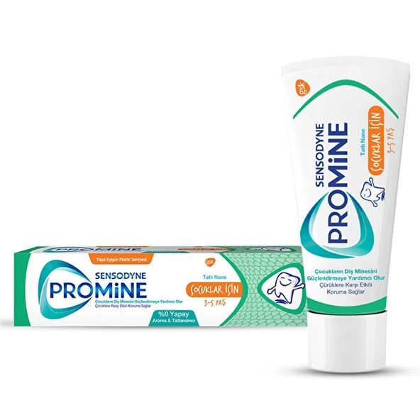 Sensodyne Promine Çocuklar İçin Diş Macunu 3-5 Yaş