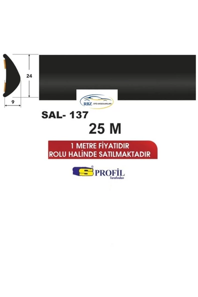 SAL 137 24 MM P.V.C.PROFIL - Üretici Firma : -