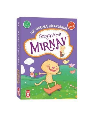 Gezgin Kedi Mırnav İlk Okuma Kitaplarım Set 10 Kitap