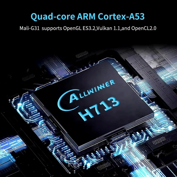 4K Android Oyun Konsollu Taşınabilir Ultra Hd LCD LED Projeksiyon Dolby Audio Destekli - 10