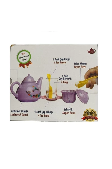 Çay Seti Ince Belli Çay Vakti Oyun Seti - 3