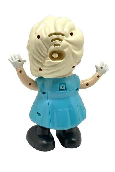 Dans Eden Prenses Pilli Işıklı Sesli Hareketli Oyuncak Dans Eden Prenses 23cm - 4