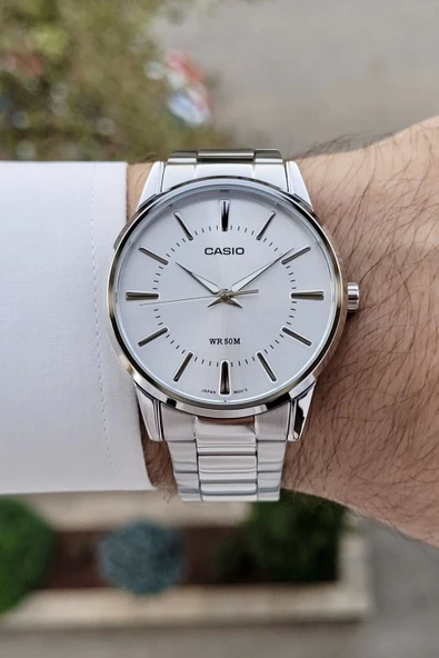 Casio CSISTE101 Gümüş Renk Hediye Paketli Erkek Kol Saati - Resim 2